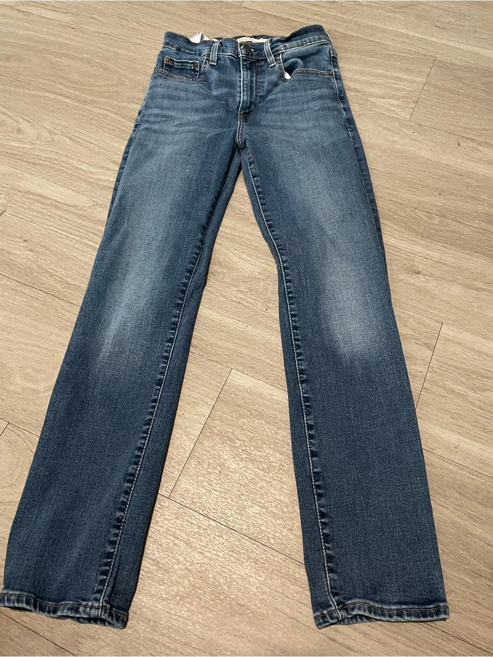 Levi's Women's Straight-Leg Jeans in Faded Indigo